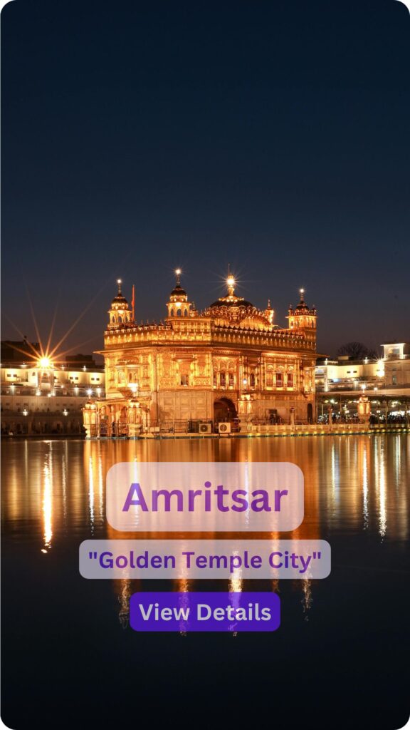 Golden Temple at Amritsar